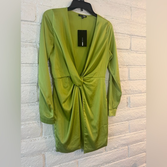 Fashion Nova Sugar Free Dress in Green - Picture 2 of 7